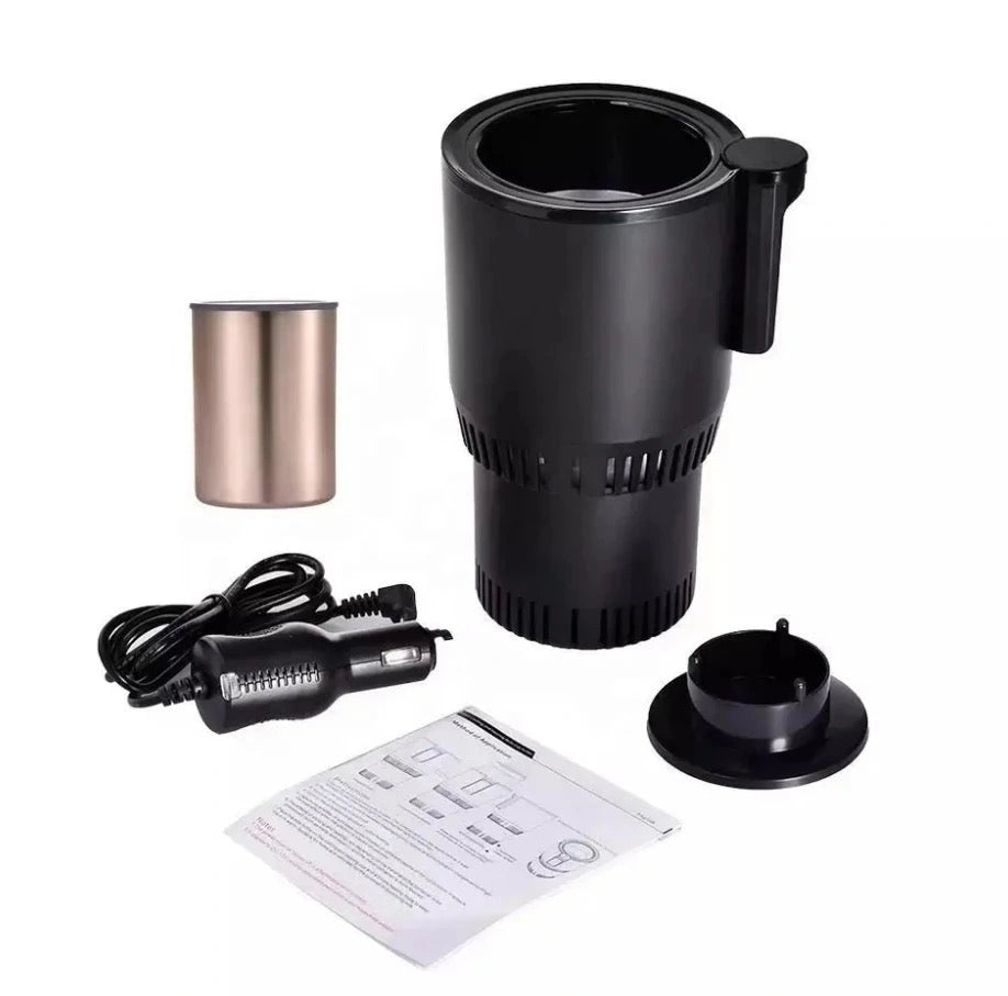 Car Electric Heating/Cooling Cup Holder Mug with Temperature Display-كوب حامل أكواب للتدفئة/التبريد الكهربائي للسيارة مع عرض لدرجة الحرارة-Auto-Emporio-Kuwait.0