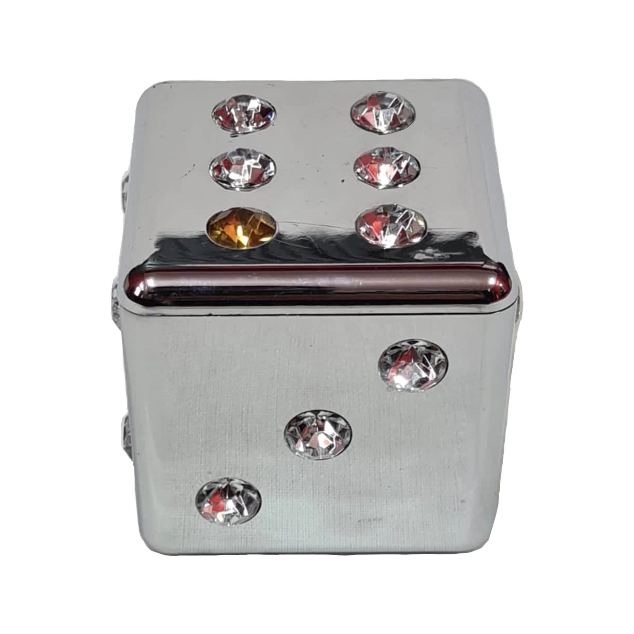 Crystal Dice Ashtray-منفضة سجائر النرد الكريستال-Auto-Emporio-Kuwait.0