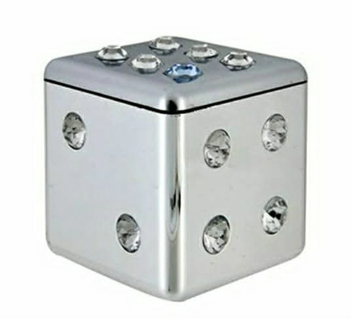 Crystal Dice Ashtray-منفضة سجائر النرد الكريستال-Auto-Emporio-Kuwait.0