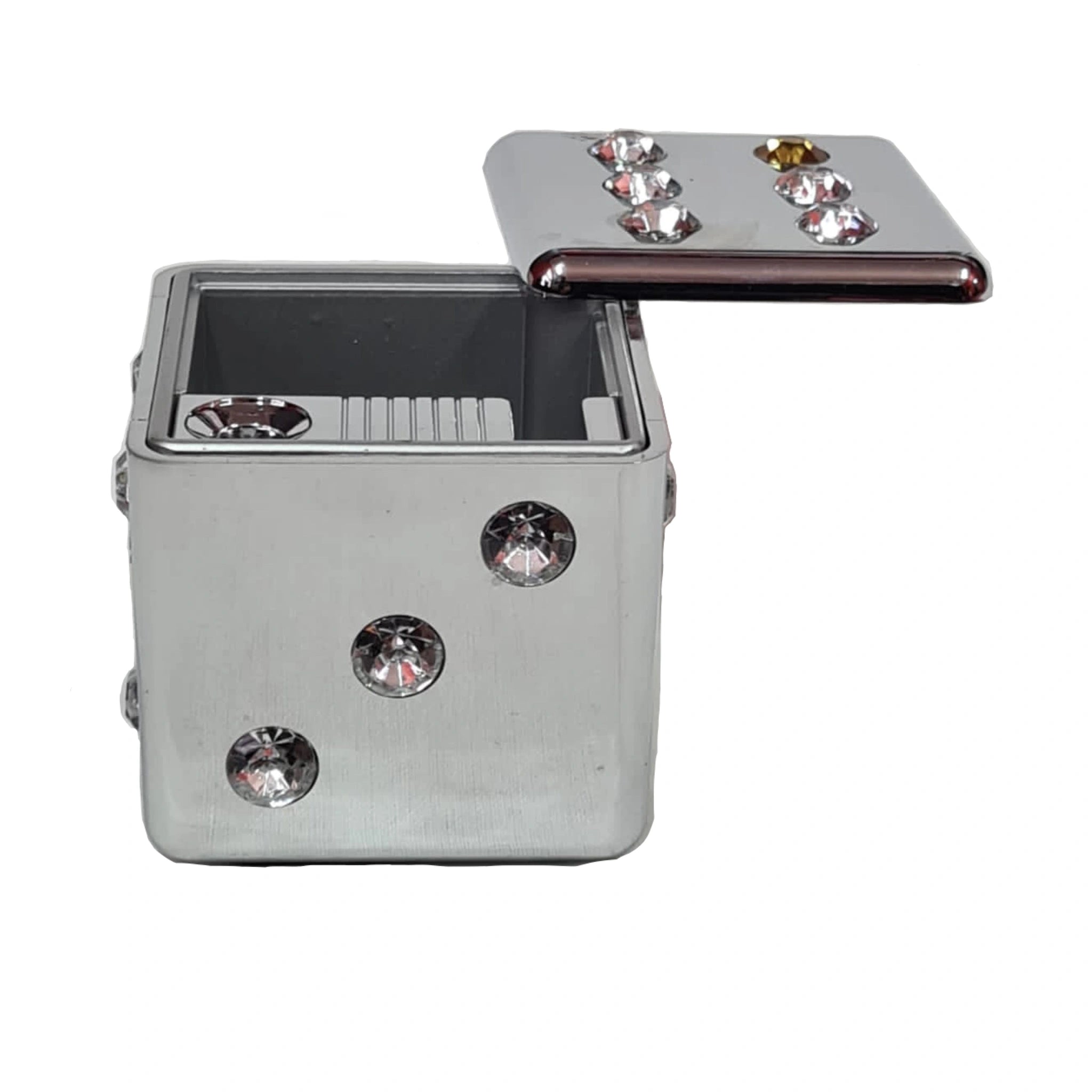 Crystal Dice Ashtray-منفضة سجائر النرد الكريستال-Auto-Emporio-Kuwait.0