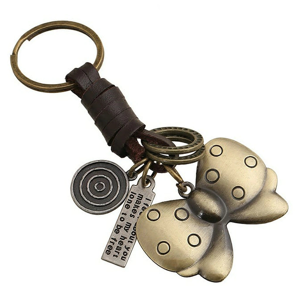 Cute Butterfly Keychain-لطيف سلسلة المفاتيح الفراشة-Auto-Emporio-Kuwait.0