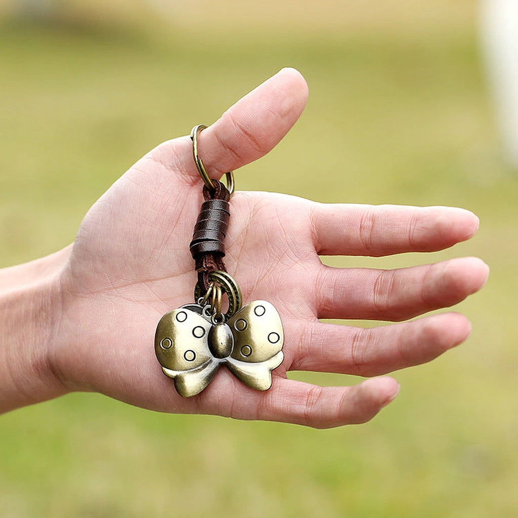 Cute Butterfly Keychain-لطيف سلسلة المفاتيح الفراشة-Auto-Emporio-Kuwait.0