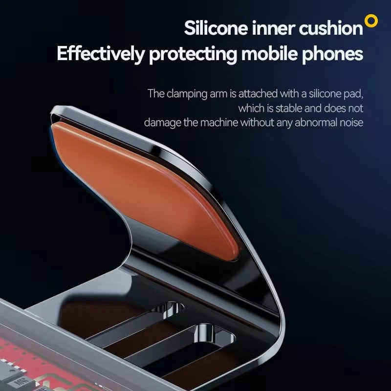 D1 Wireless Fast Charger Magnetic Sensor Mobile Holder-D1 شاحن لاسلكي سريع وحامل جوال مزود بمستشعر مغناطيسي-Auto-Emporio-Kuwait.0