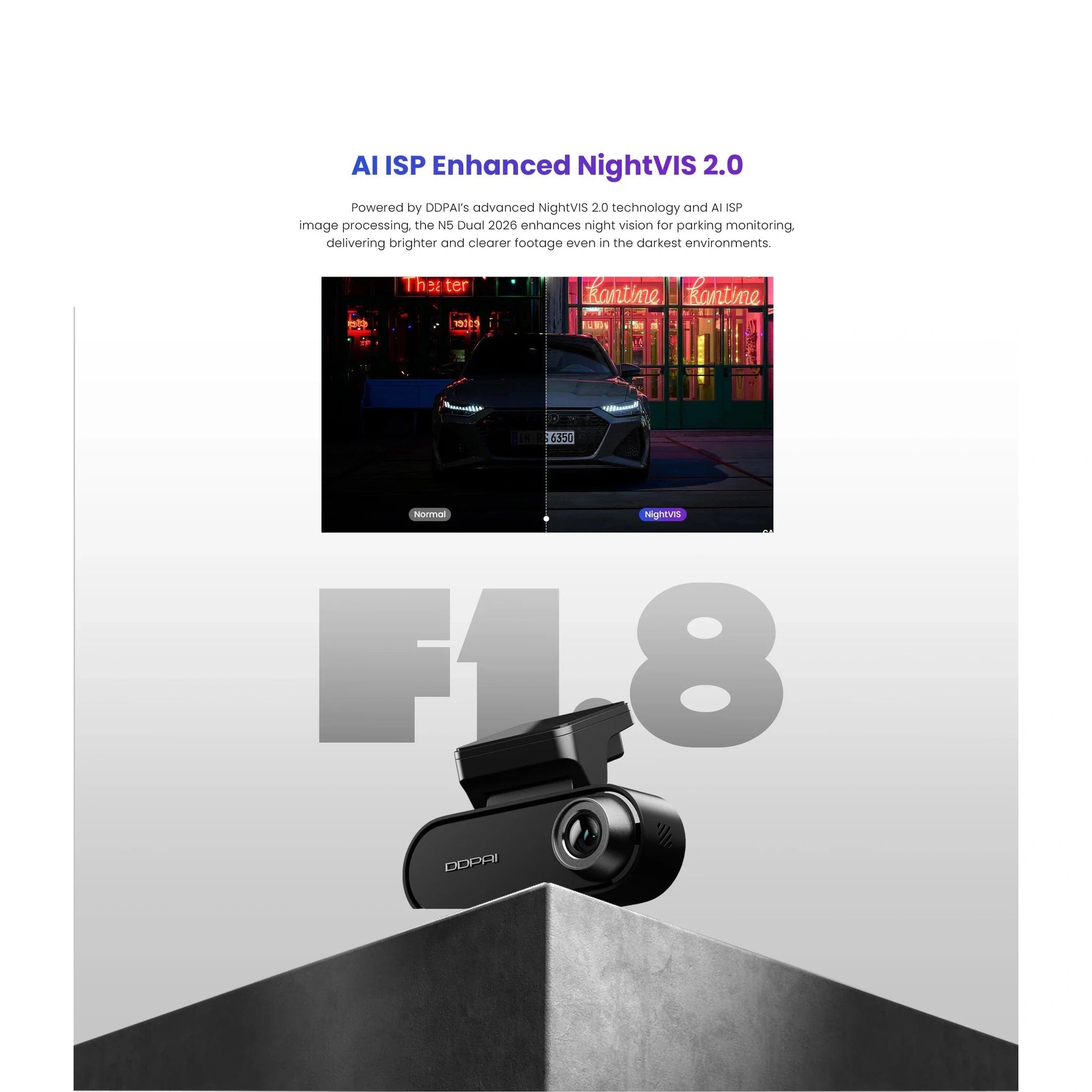 DDPAI N5 Dual 4K Dash Cam (2026 Version)-DDPAI N5 Dual 4K Dash Cam (إصدار 2026)-Auto-Emporio-Kuwait.0