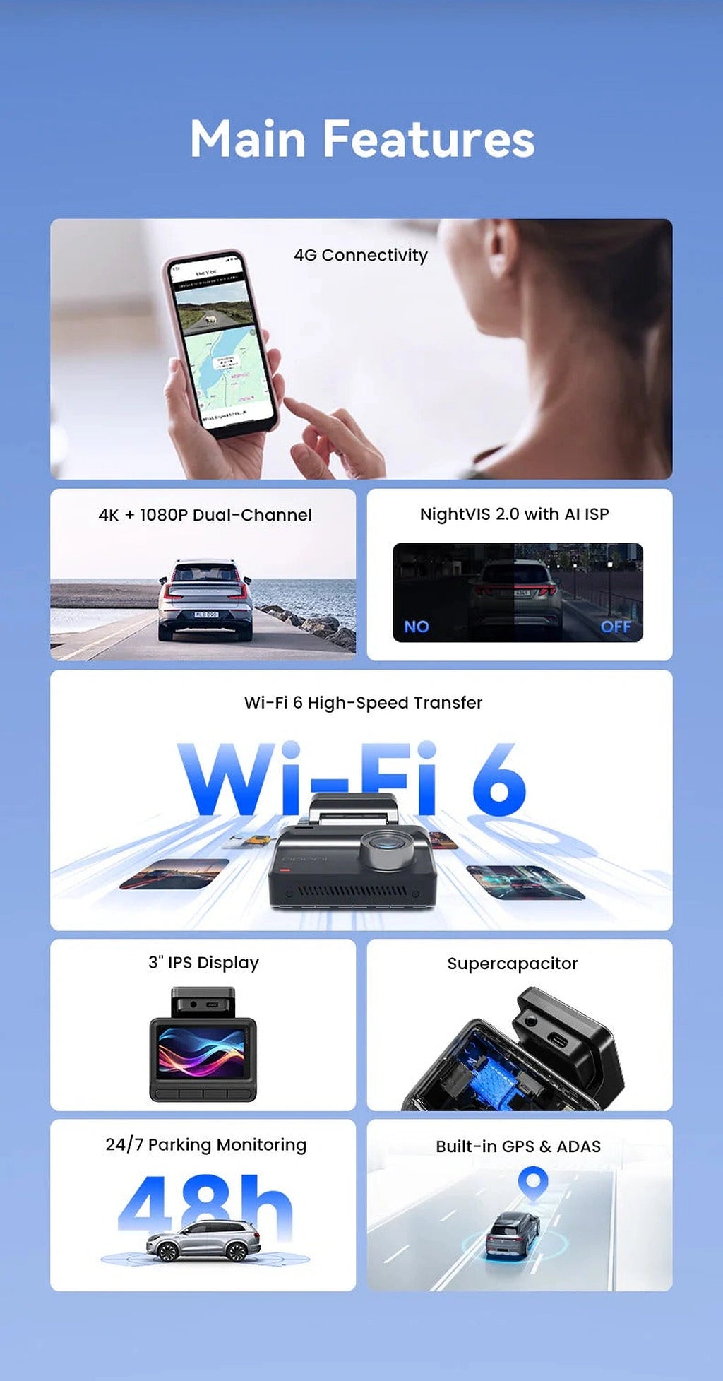 DDPAI Z50 PRO 4K Dash Cam-كاميرا داش DDPAI Z50 PRO 4K-Auto-Emporio-Kuwait.0