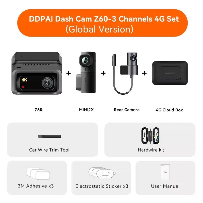 DDPAI Z60 Dash Cam-كاميرا داش DDPAI Z60-Auto-Emporio-Kuwait.0