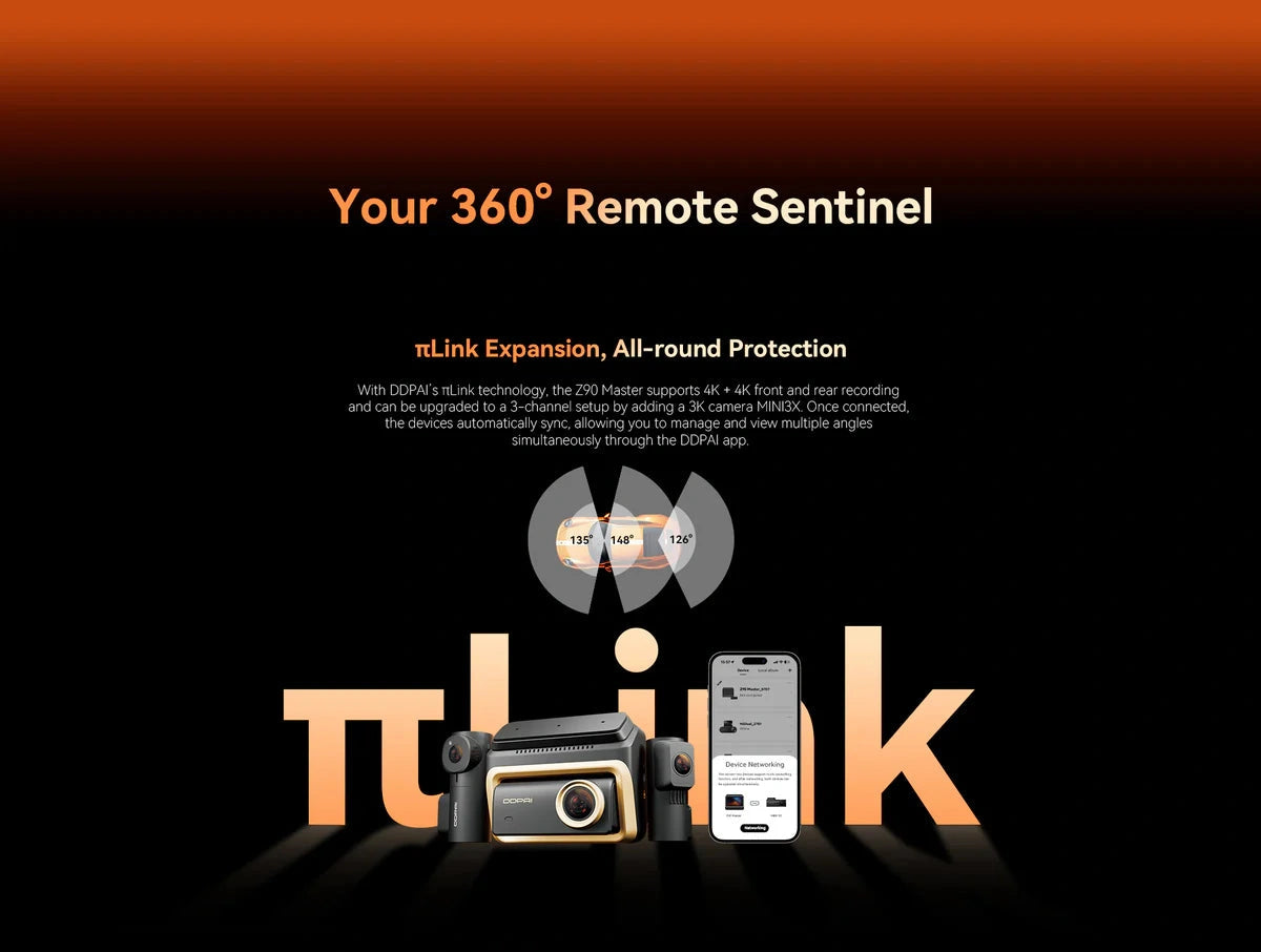DDPAI Z90 Master 4K Dash Cam-DDPAI Z90 ماستر 4K داش كام-Auto-Emporio-Kuwait.0
