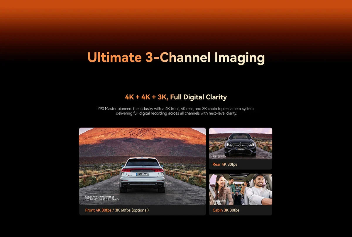 DDPAI Z90 Master 4K Dash Cam-DDPAI Z90 ماستر 4K داش كام-Auto-Emporio-Kuwait.0