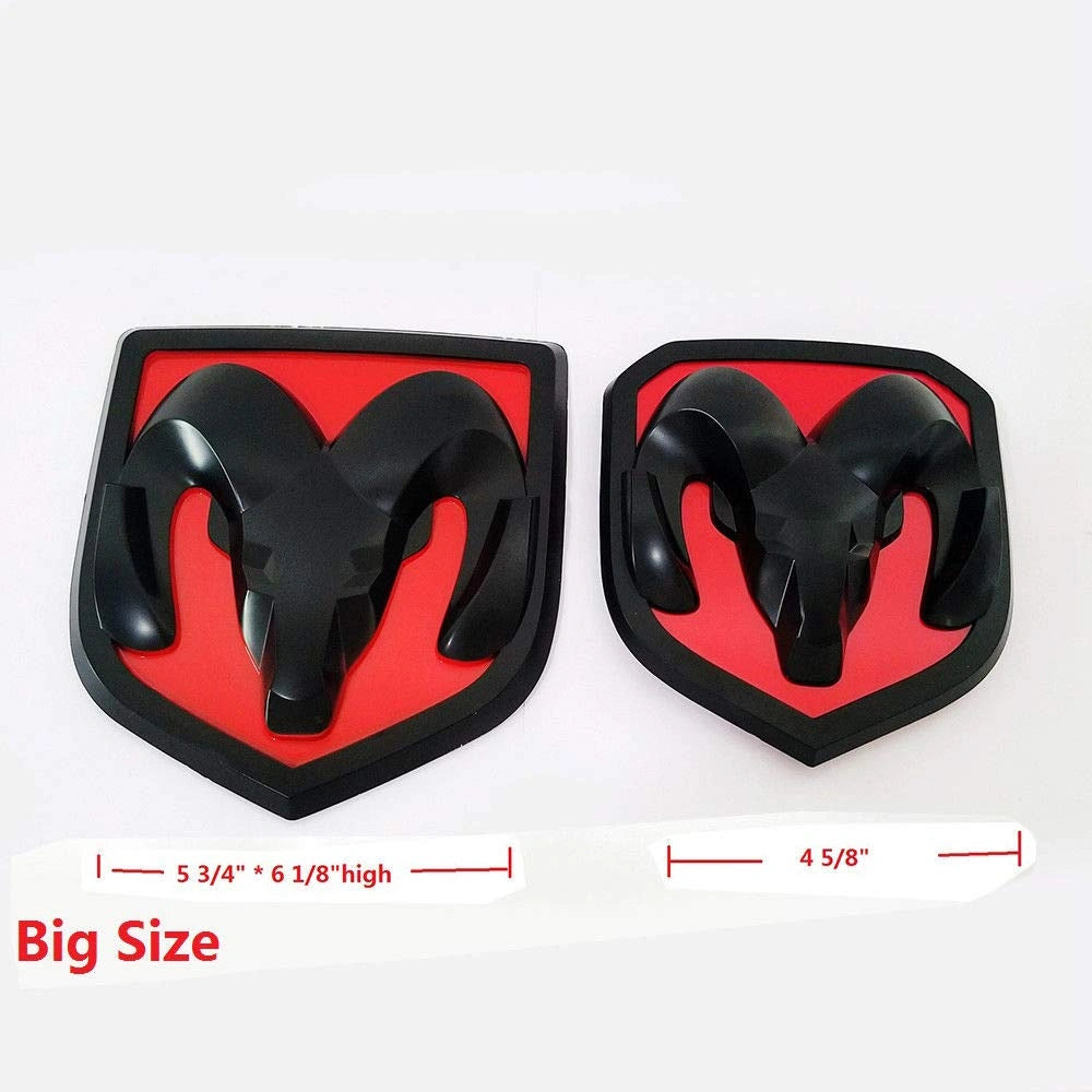 Dodge Skull Head Emblem-شعار دودج جمجمة الرأس-Auto-Emporio-Kuwait.0