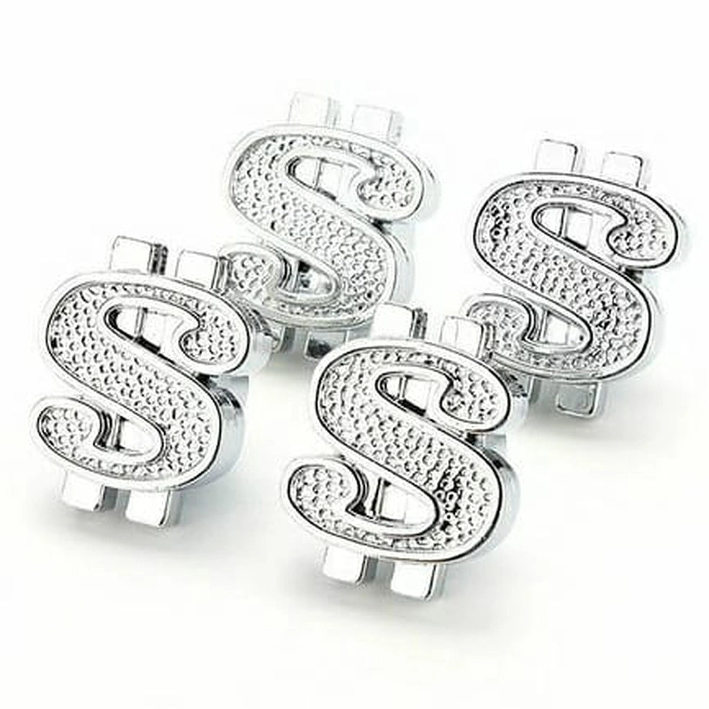 Dollar Tire Valve Caps (4 pcs)-أغطية صمامات إطارات دولار (4 قطع)-Auto-Emporio-Kuwait.0