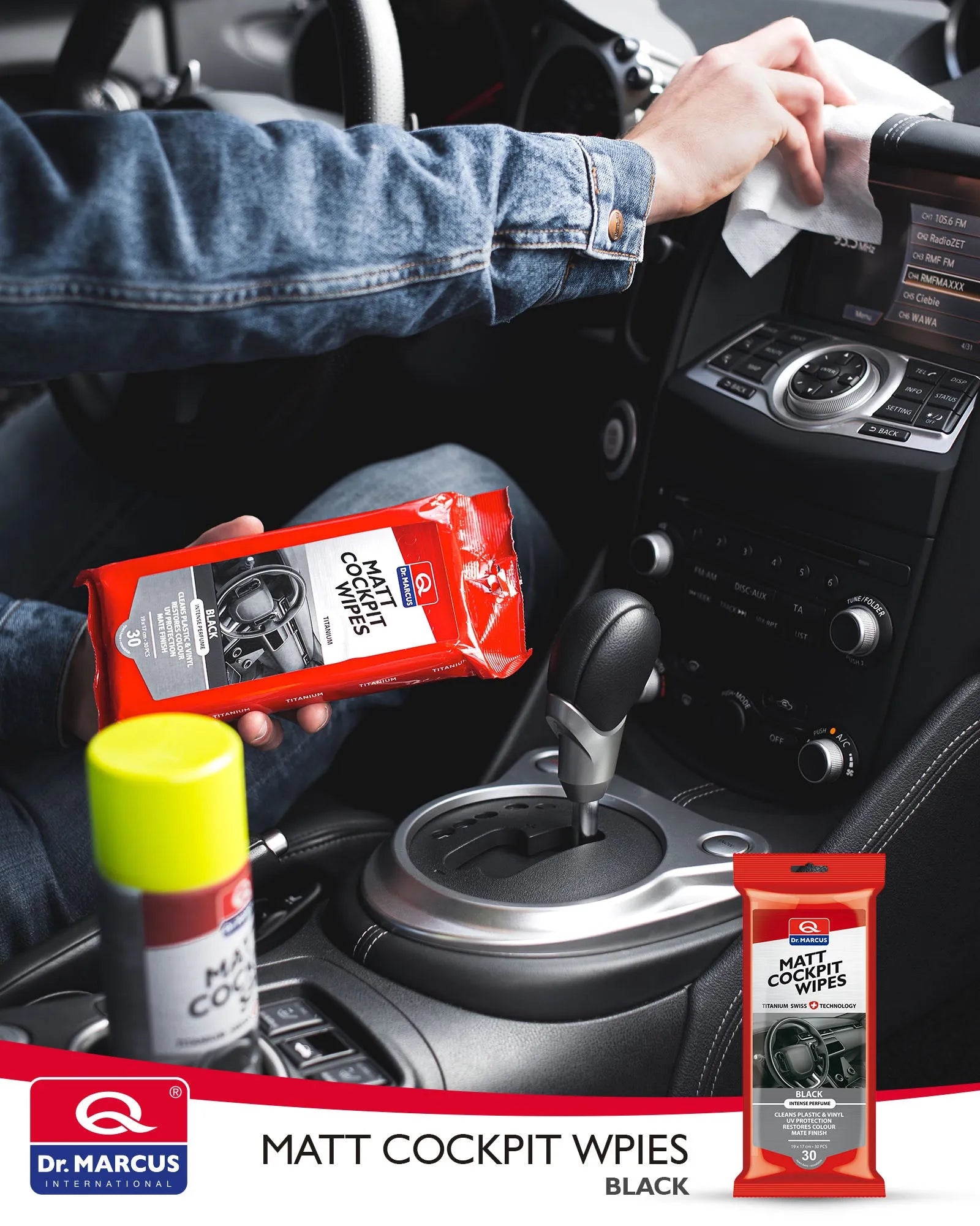 Dr.Marcus Shining Cockpit Cleaning Wipes-مناديل دكتور ماركوس شاينينج لتنظيف قمرة القيادة-Auto-Emporio-Kuwait.0