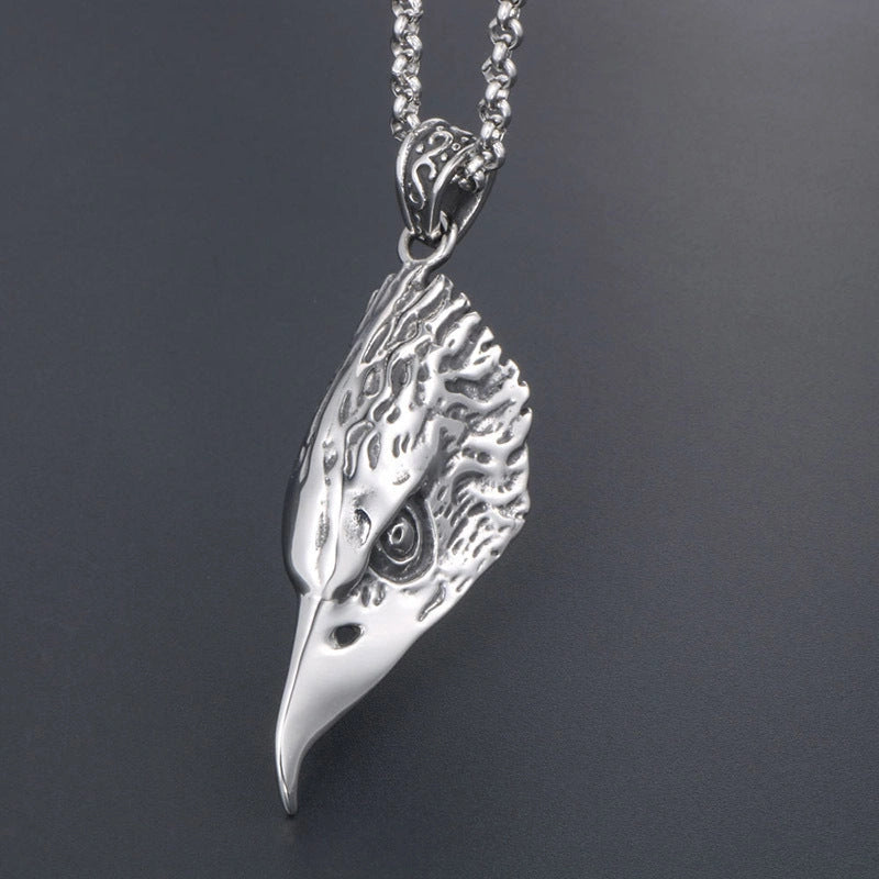 Eagle Head Pendant-قلادة رأس النسر-Auto-Emporio-Kuwait.0