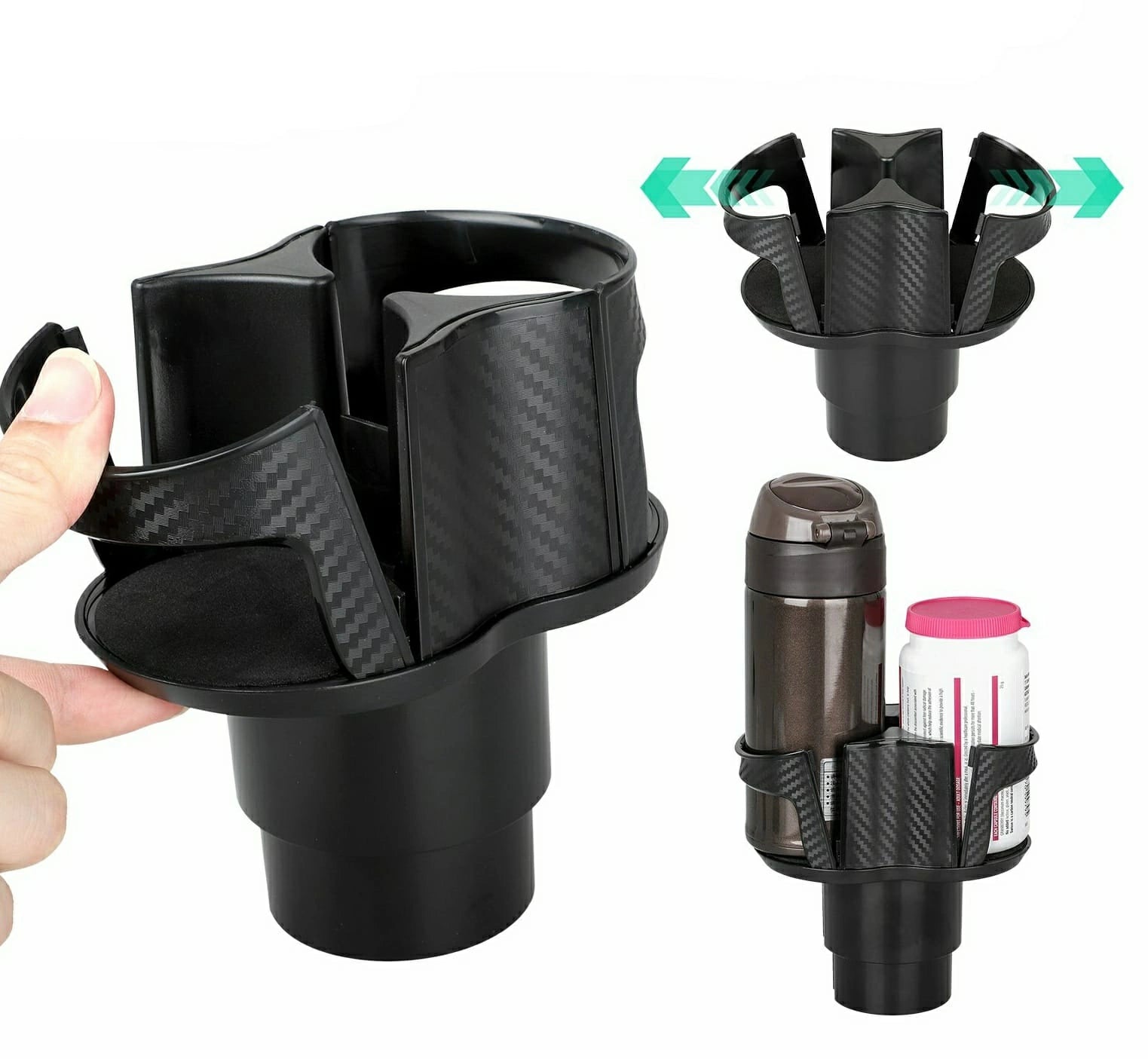 Expandable Car Cup Holder-حامل أكواب السيارة قابل للتوسيع-Auto-Emporio-Kuwait.0