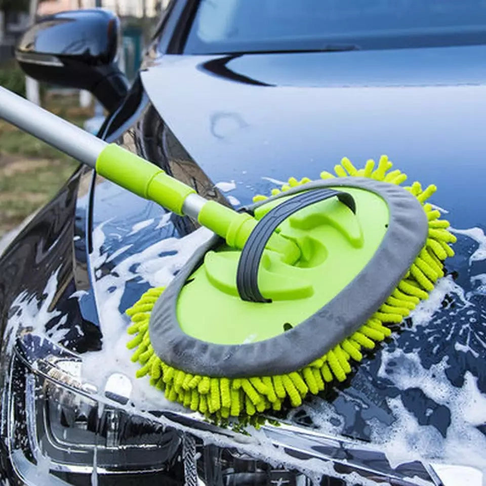 Extendable Car Wash Brush Mop-ممسحة فرشاة غسيل السيارات القابلة للتمديد-Auto-Emporio-Kuwait.0