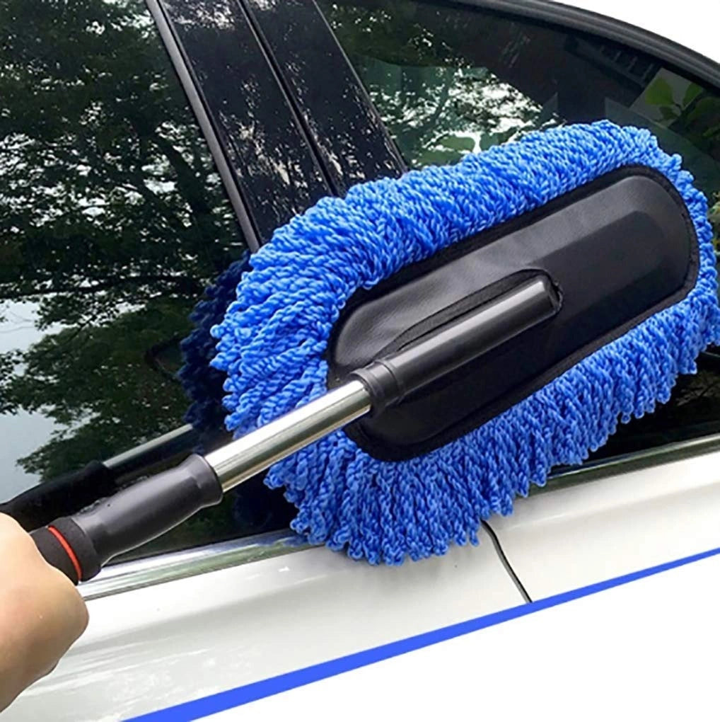 Extendable Microfiber Car Brush Mop-ممسحة فرشاة سيارة من الألياف الدقيقة قابلة للتمديد-Auto-Emporio-Kuwait.0