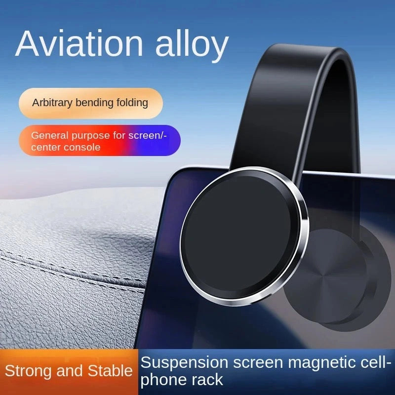 F146 Metal Flexible Magnetic Mobile Holder-F146 حامل موبايل مغناطيسي معدني مرن-Auto-Emporio-Kuwait.0