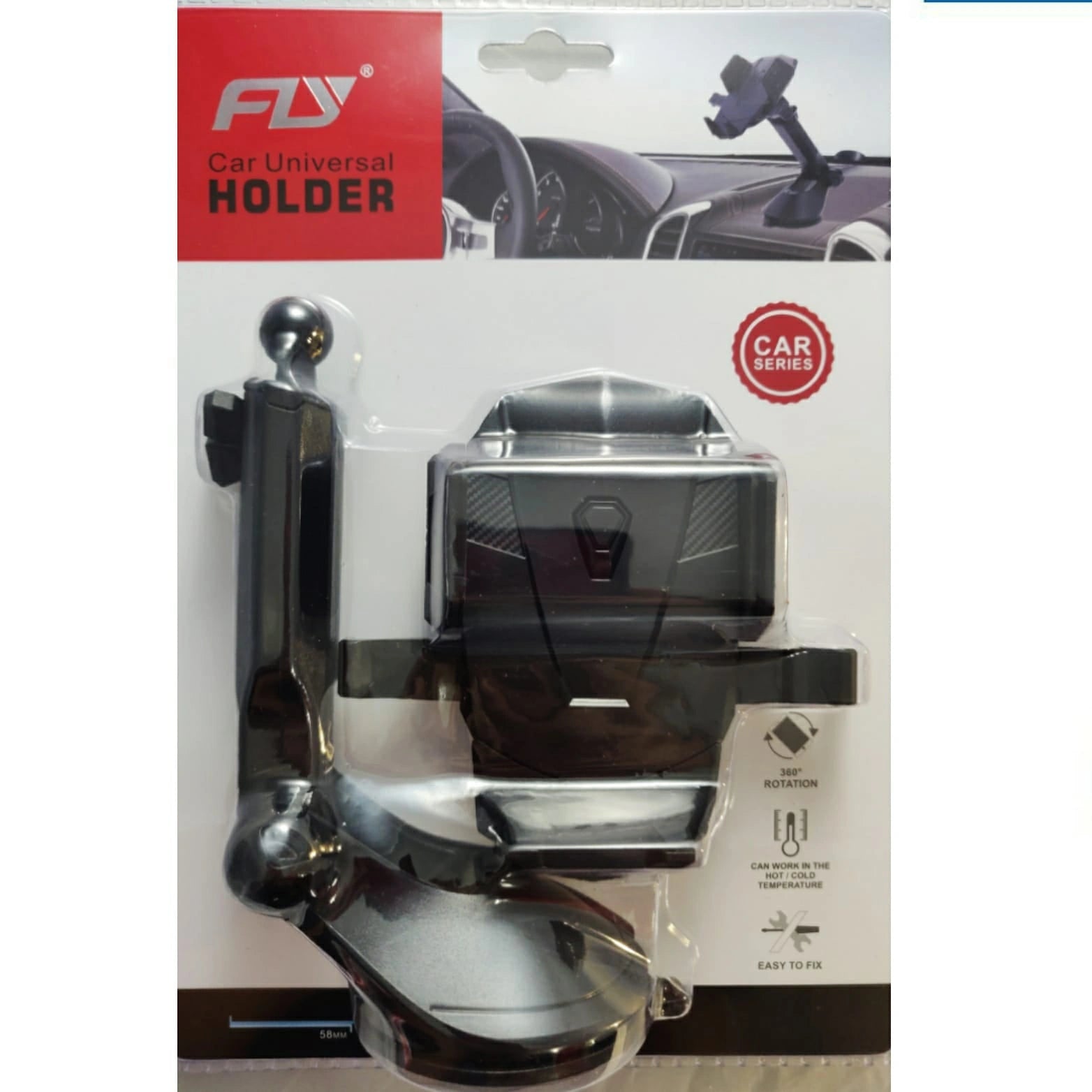 Fly Suction Mobile Holder 2321L-CM-حامل جوال بخاصية الشفط 2321L-CM-Auto-Emporio-Kuwait.0