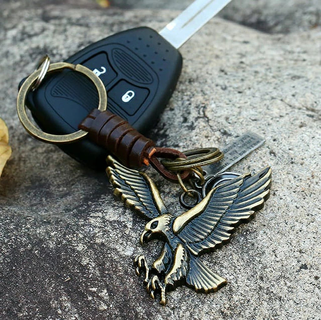 Flying Eagle Keychain-سلسلة مفاتيح النسر الطائر-Auto-Emporio-Kuwait.0