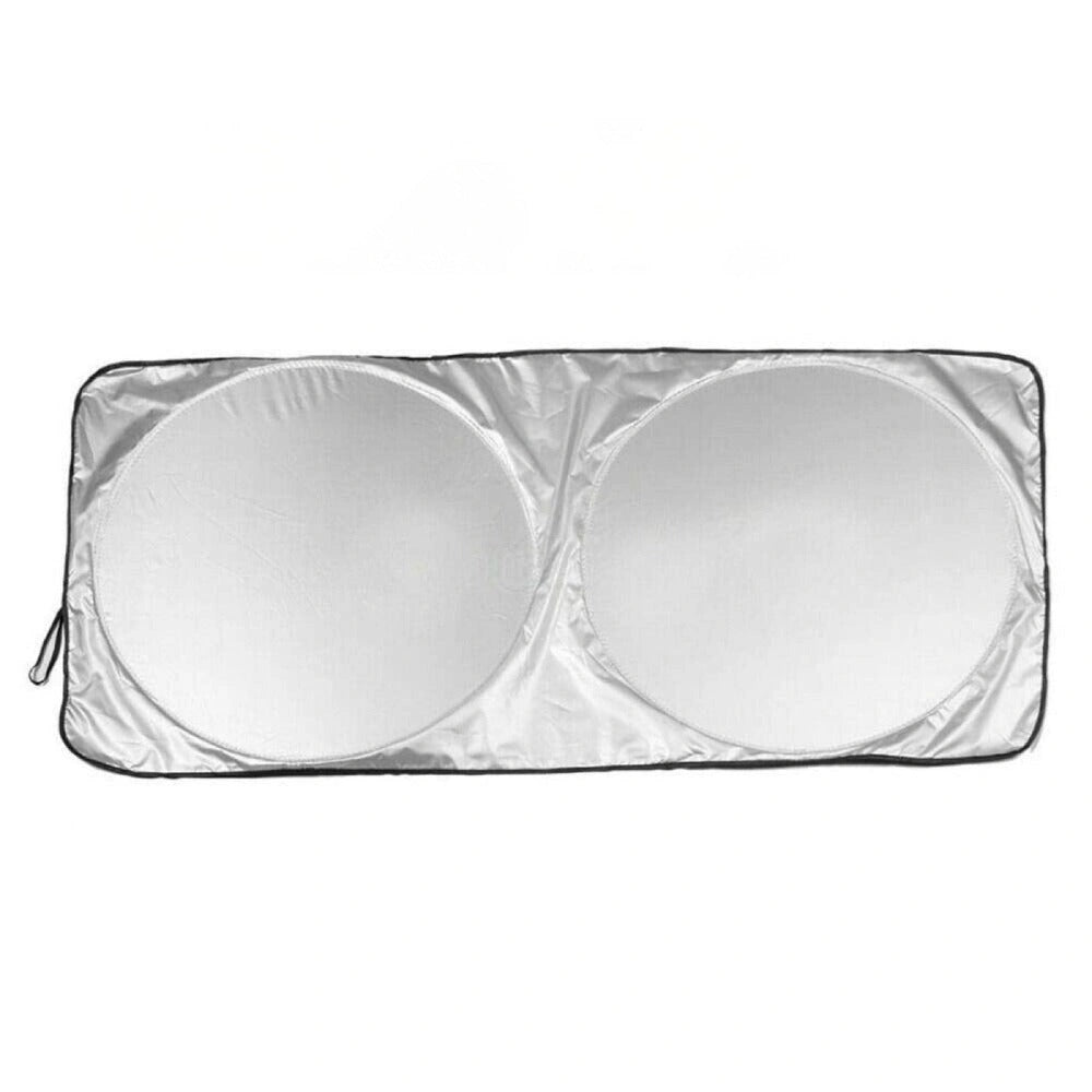 Foldable Silver Sunshade-مظلة فضية قابلة للطي-Auto-Emporio-Kuwait.0