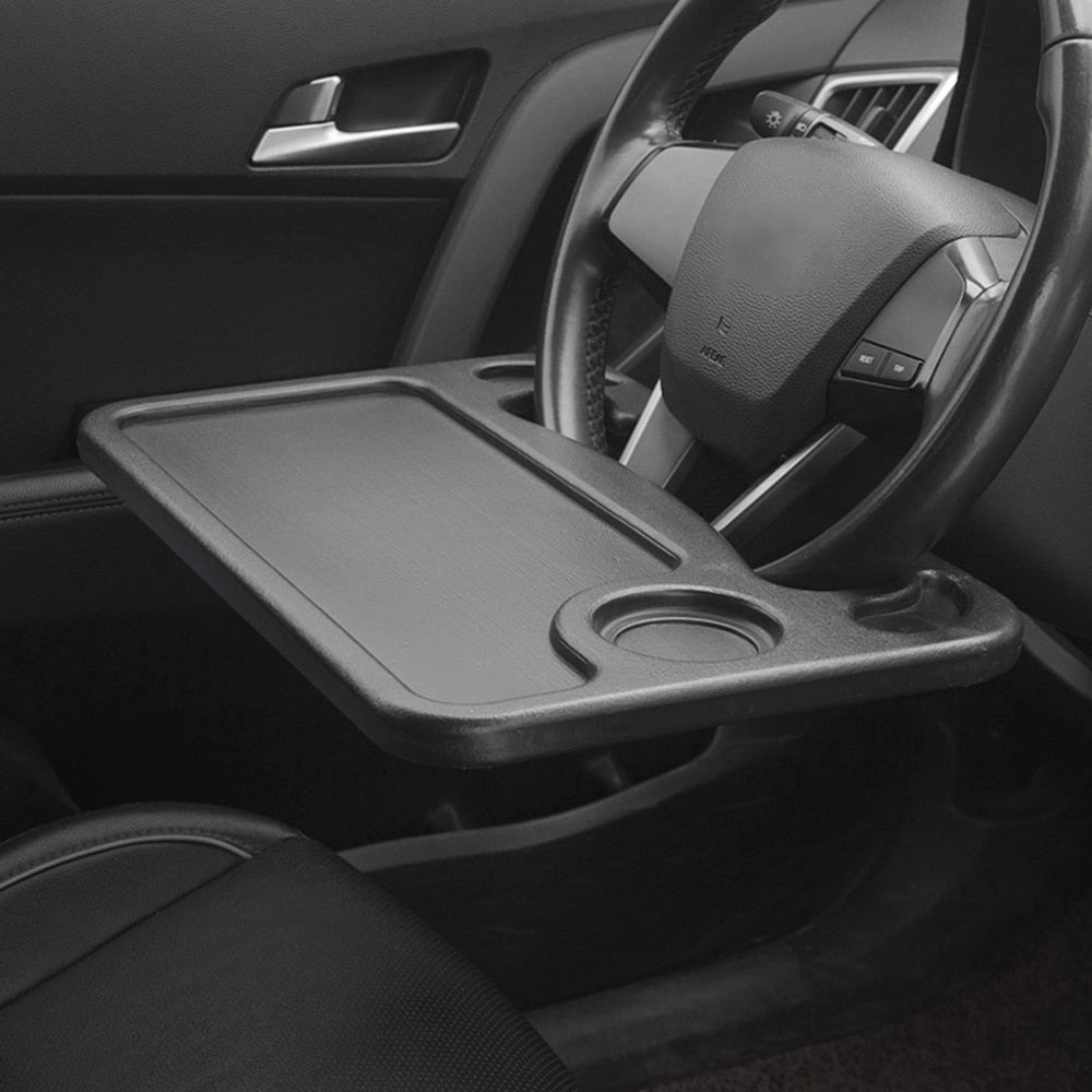 Steering Wheel Desk/Food Tray-مكتب عجلة القيادة/صينية الطعام-Auto-Emporio-Kuwait.0
