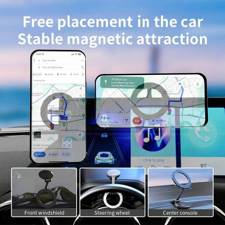 H820 Magsafe Magnetic Car Mobile Holder