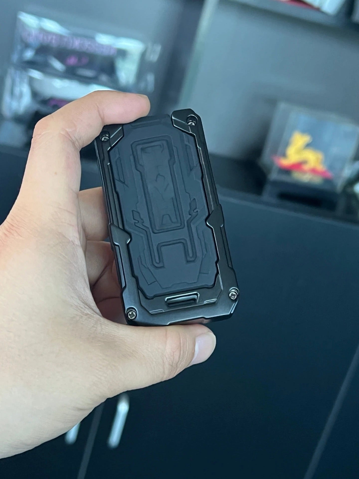 HYUNDAI Zinc Alloy Key Remote Cover with two keychains-غطاء جهاز التحكم عن بعد لمفتاح HYUNDAI من سبائك الزنك مع سلسلتي مفاتيح-Auto-Emporio-Kuwait.0