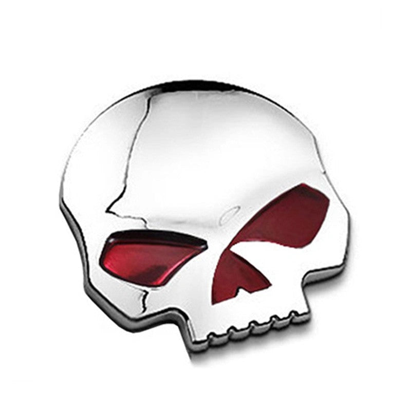 Half Skull Badge Sticker-ملصق شارة نصف جمجمة-Auto-Emporio-Kuwait.0
