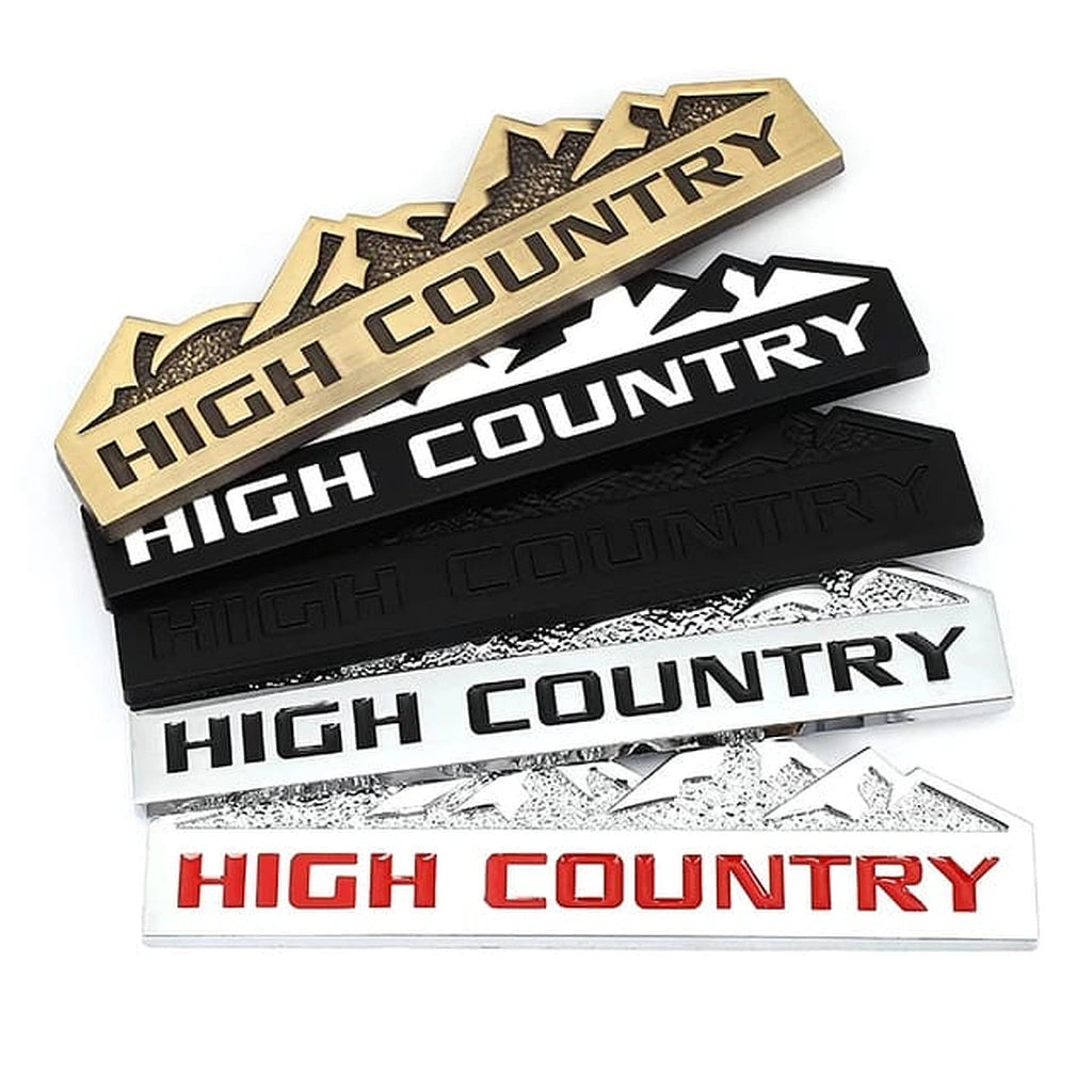 High Country Badge Sticker-ملصق شارة البلد العالي-Auto-Emporio-Kuwait.0