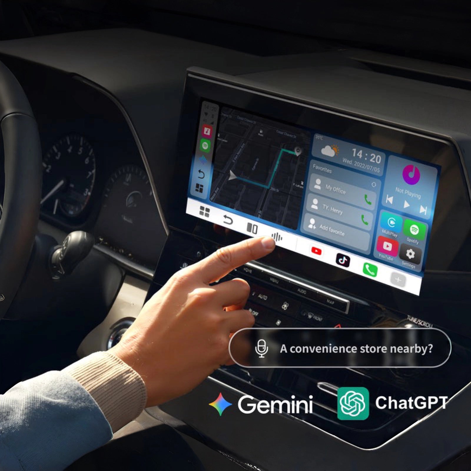 OTTOCAST OttoAibox P3 Pro CarPlay AI Box 6