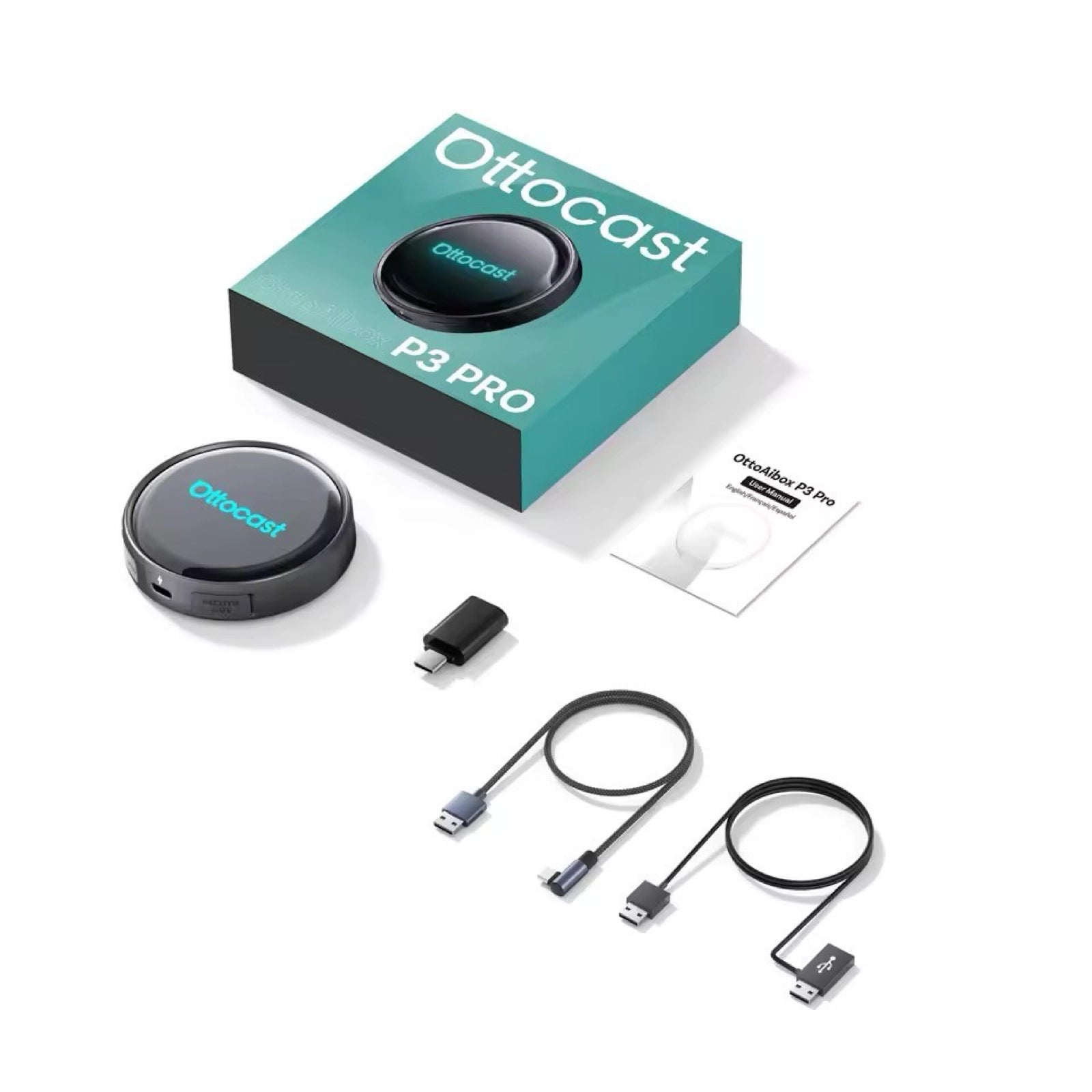 OTTOCAST OttoAibox P3 Pro CarPlay AI Box 8