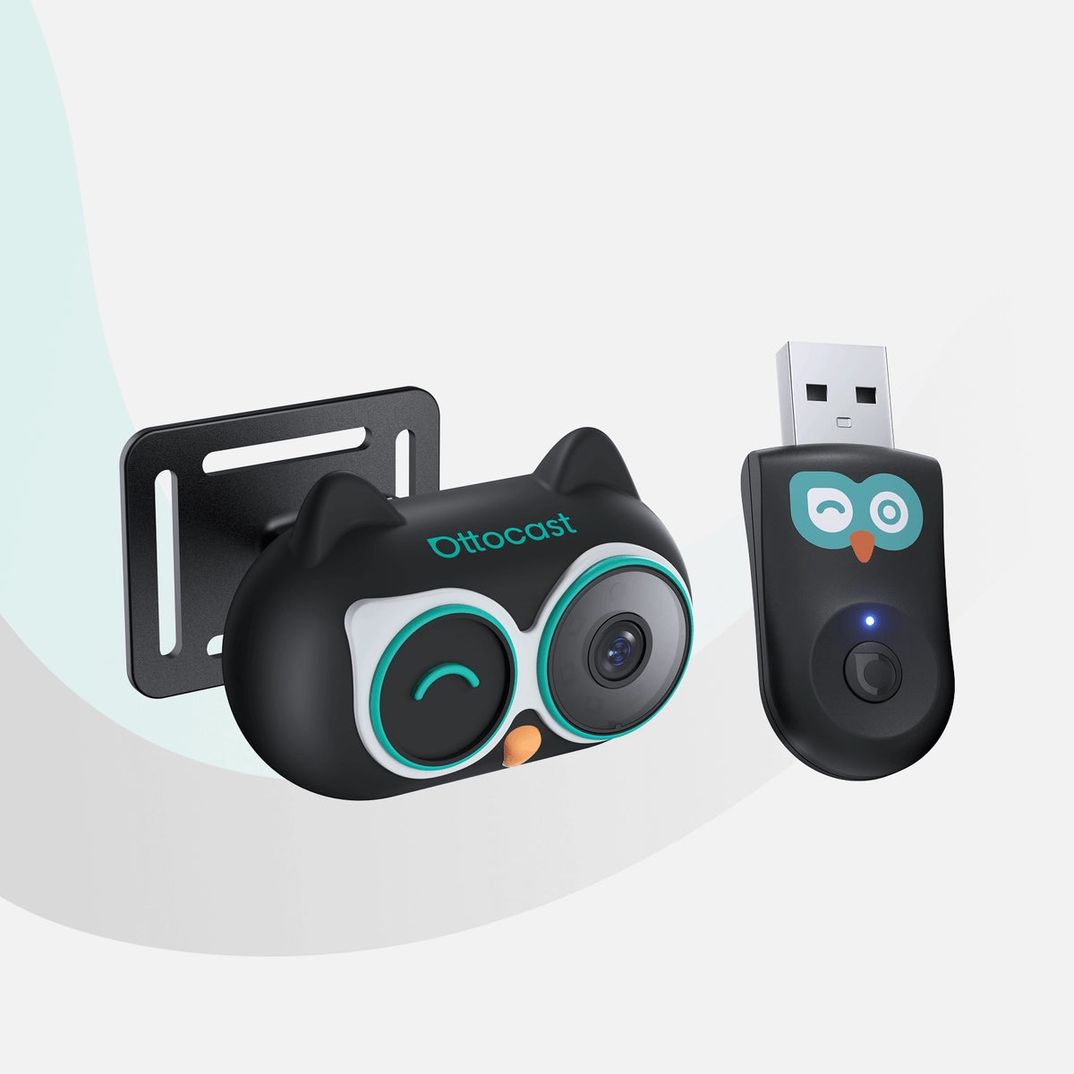 OTTOCAST Cabin Care Owl Monitoring Wireless CarPlay Adapter