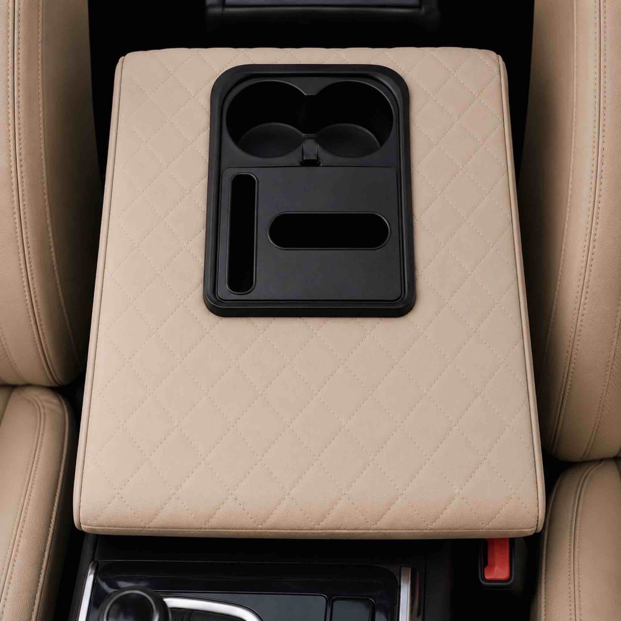 Wide Armrest with Cup Holder for Tahoe, Yukon, Patrol, Landcruiser SUVs 1