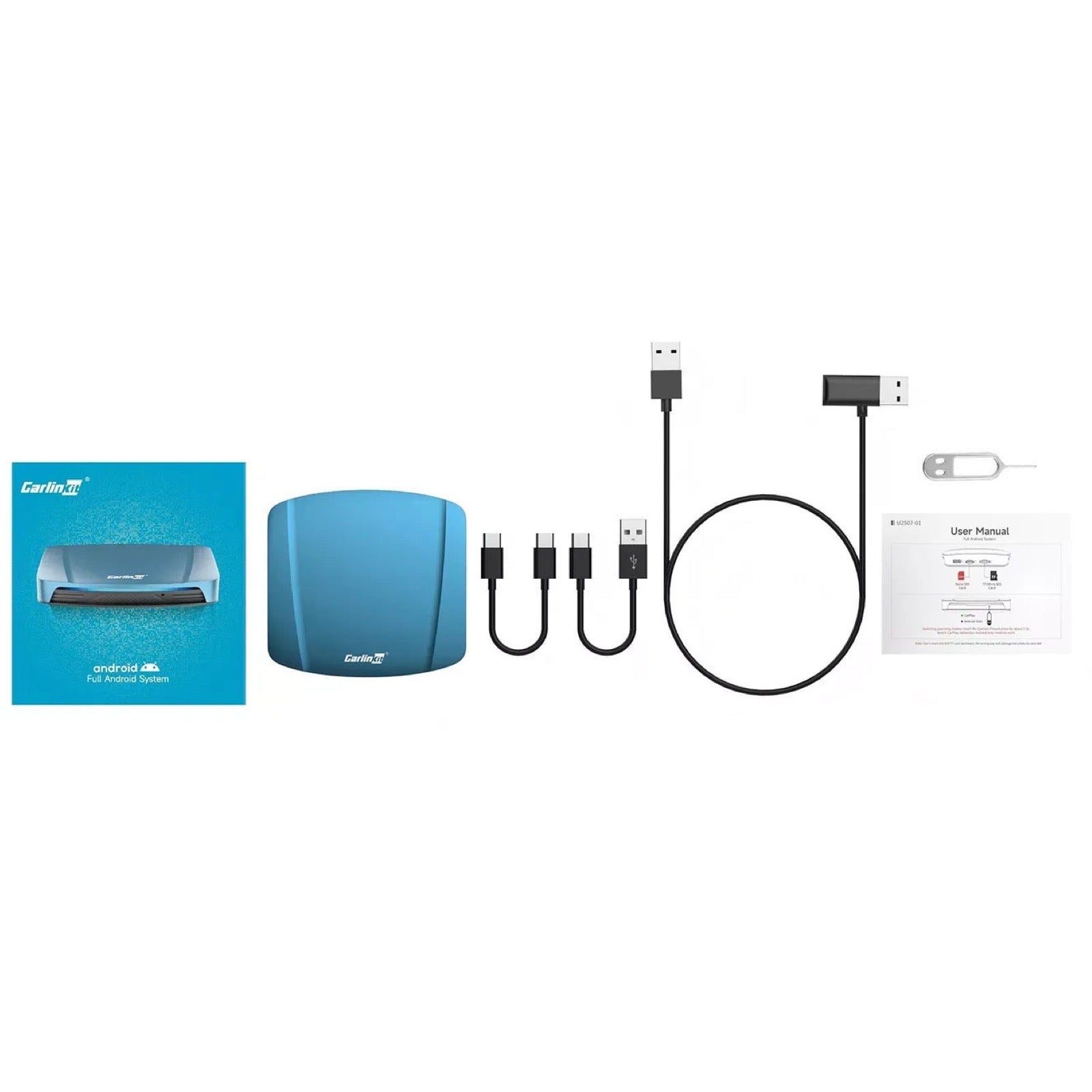 Carlinkit 6350 UHD Ultra 5G CarPlay Android 15 AI TBOX USB Port HDMI 8GB+256GB