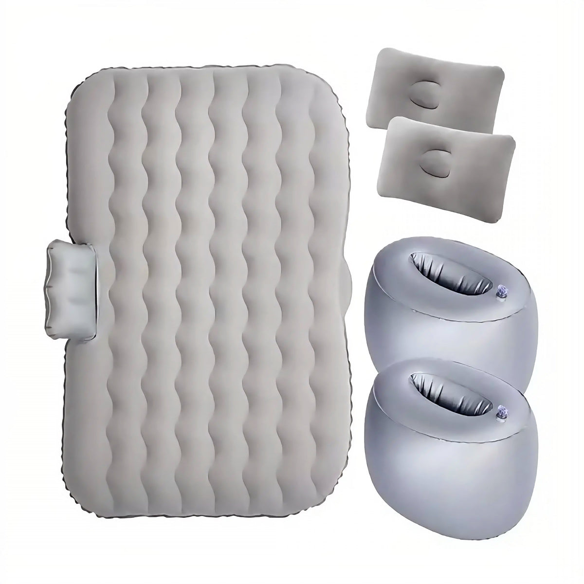 Inflatable Car Bed Mattress with Inflation Pump, Repair Kit & 2 Pillows 4