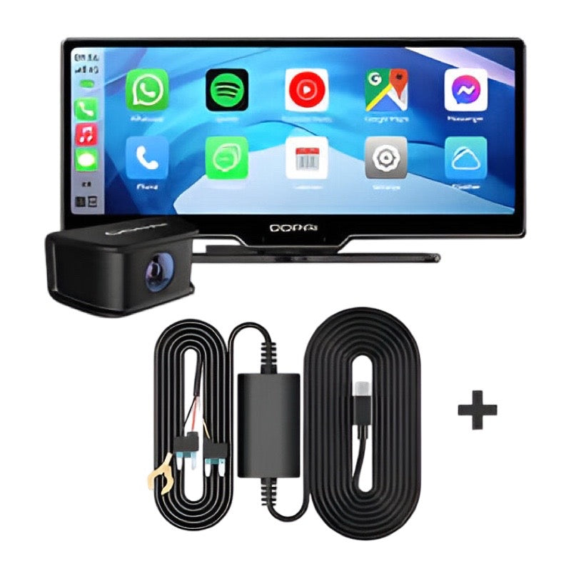 DDPAI M5S Car Stereo Dash Cam with CarPlay Screen