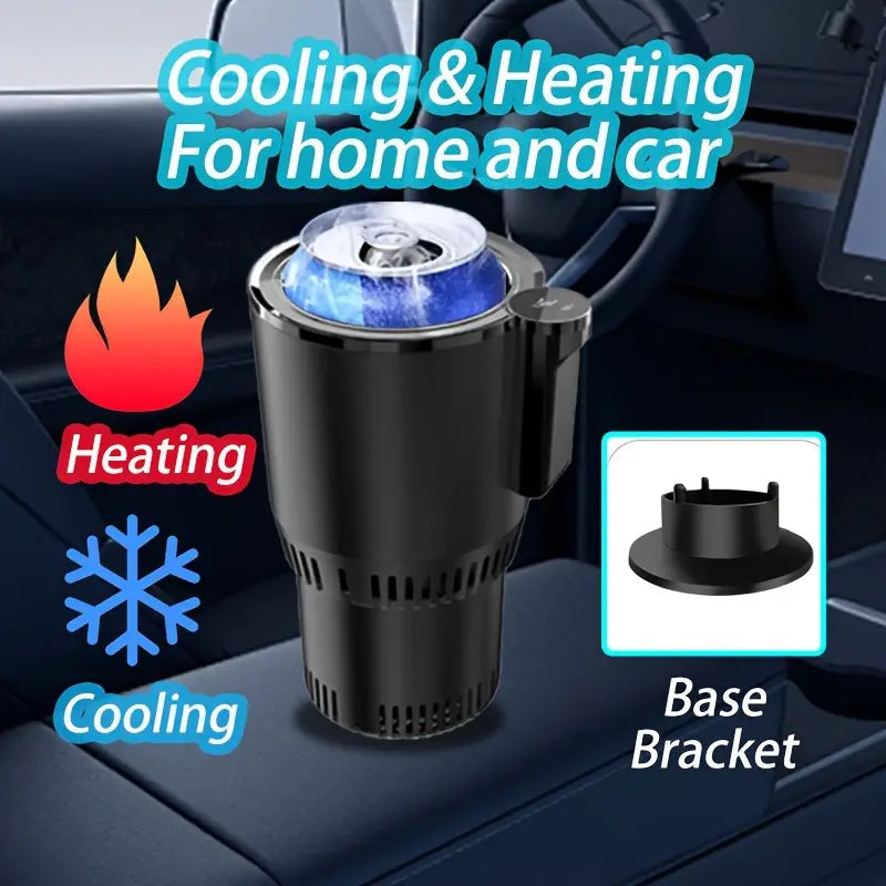 2-in-1 Smart Cup Holder Hot/Cold with Temperature Display