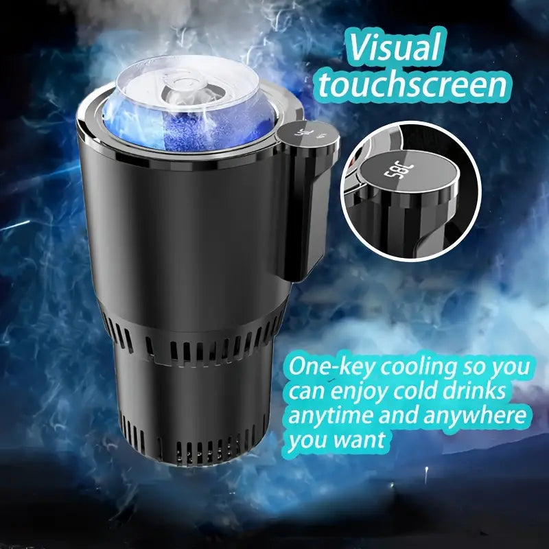 2-in-1 Smart Cup Holder Hot/Cold with Temperature Display