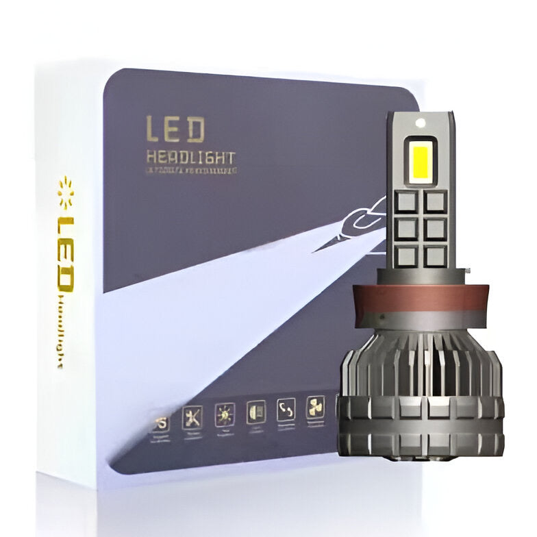 55W LED Headlight Bulbs (2 pcs)