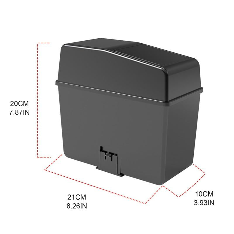 2L Large Waterproof Trash Bin With Lid