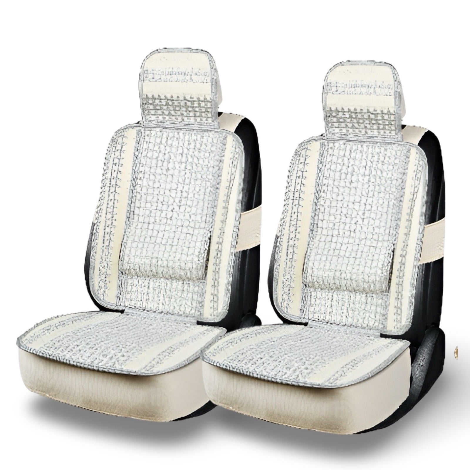 Mesh Fabric Seat Cushions (2 pcs)