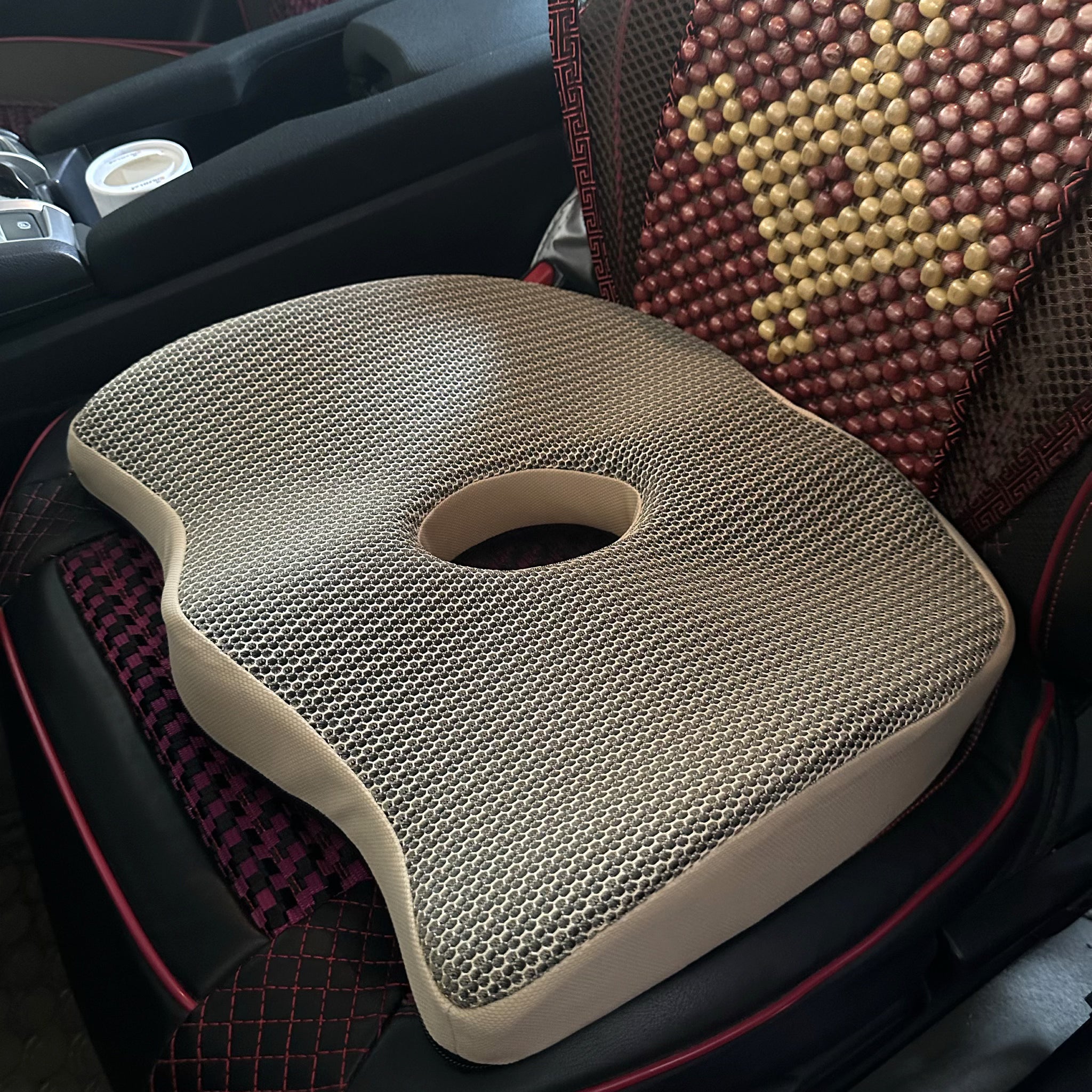 Orthopedic Memory Foam Seat Cushion for Pain Relief Support