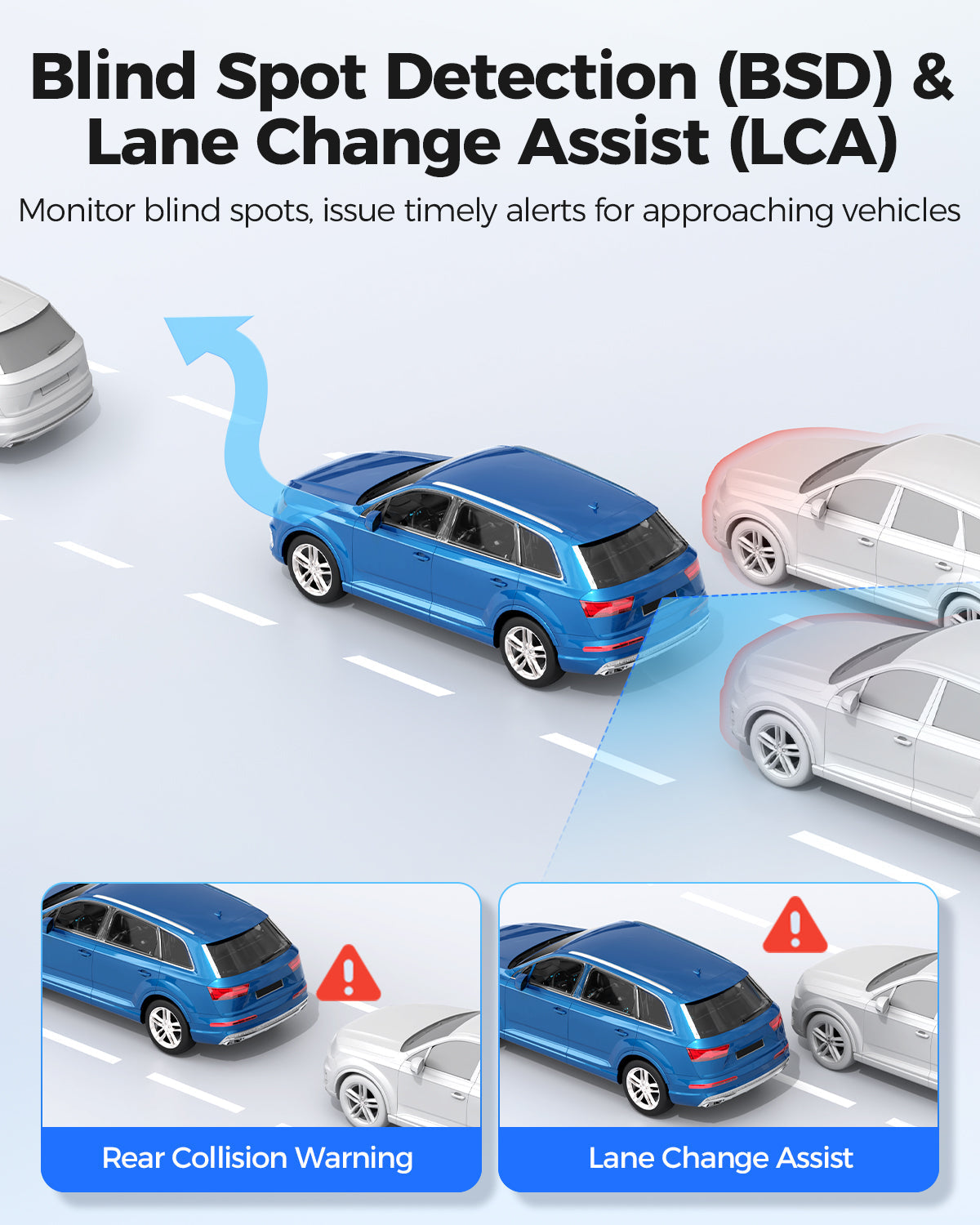 AZDOME PG17 MAX 2CH 4K Mirror Dash Cam with 12" Touch Screen