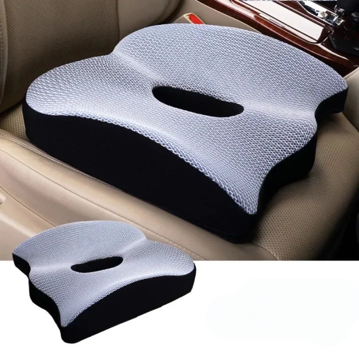 Orthopedic Memory Foam Seat Cushion for Pain Relief Support