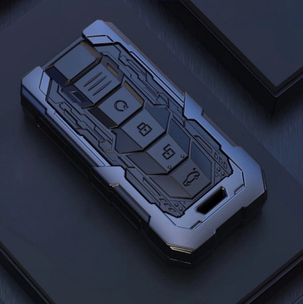 INFINITY Zinc Alloy Key Remote Cover with two keychains-غطاء جهاز التحكم عن بعد لمفتاح سبائك الزنك من إنفينيتي مع سلسلتي مفاتيح-Auto-Emporio-Kuwait.0