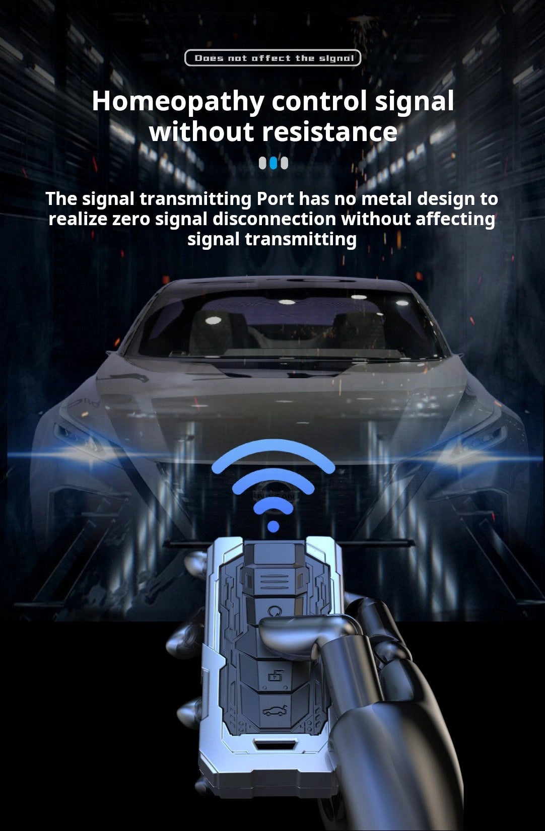 INFINITY Zinc Alloy Key Remote Cover with two keychains-غطاء جهاز التحكم عن بعد لمفتاح سبائك الزنك من إنفينيتي مع سلسلتي مفاتيح-Auto-Emporio-Kuwait.0