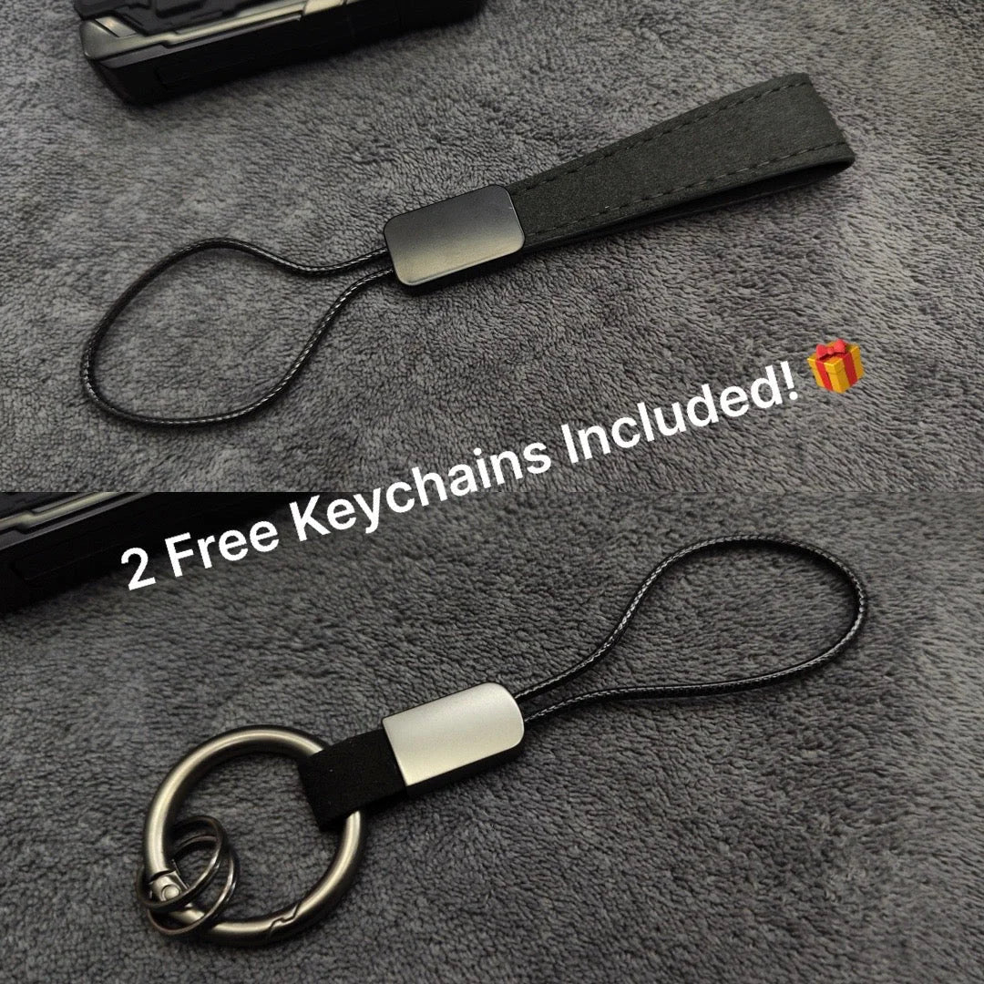 INFINITY Zinc Alloy Key Remote Cover with two keychains-غطاء جهاز التحكم عن بعد لمفتاح سبائك الزنك من إنفينيتي مع سلسلتي مفاتيح-Auto-Emporio-Kuwait.0