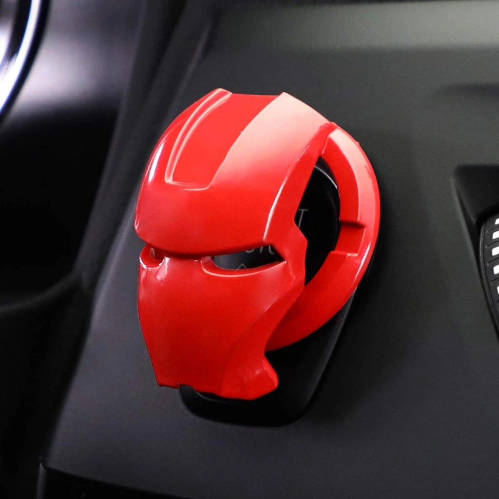 Iron Man Start Stop Button Cover-الرجل الحديدي ابدأ غطاء زر التوقف-Auto-Emporio-Kuwait.0