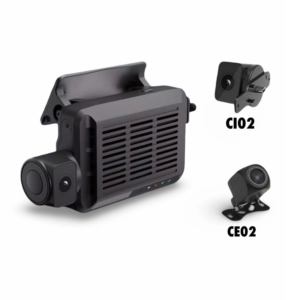 JIMIIOT JC371 4G 3CH AI Dash Cam | Dash Cams in Kuwait