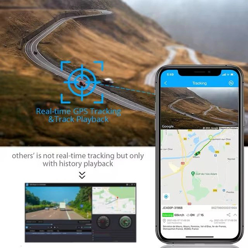 JIMIIOT JC400P Integrated Dual-Channel DashCam (10Year Subscription Free)-JIMI IOT JC400P DashCam متكاملة ثنائية القناة (اشتراك مجاني لمدة 10 سنوات)-Auto-Emporio-Kuwait.0
