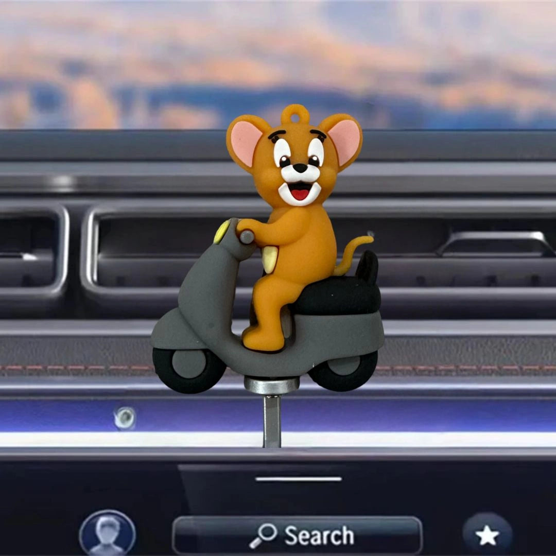 Jerry on Scooter Display Screen Sliding Doll-جيري على شاشة عرض سكوتر دمية منزلقة-Auto-Emporio-Kuwait.0